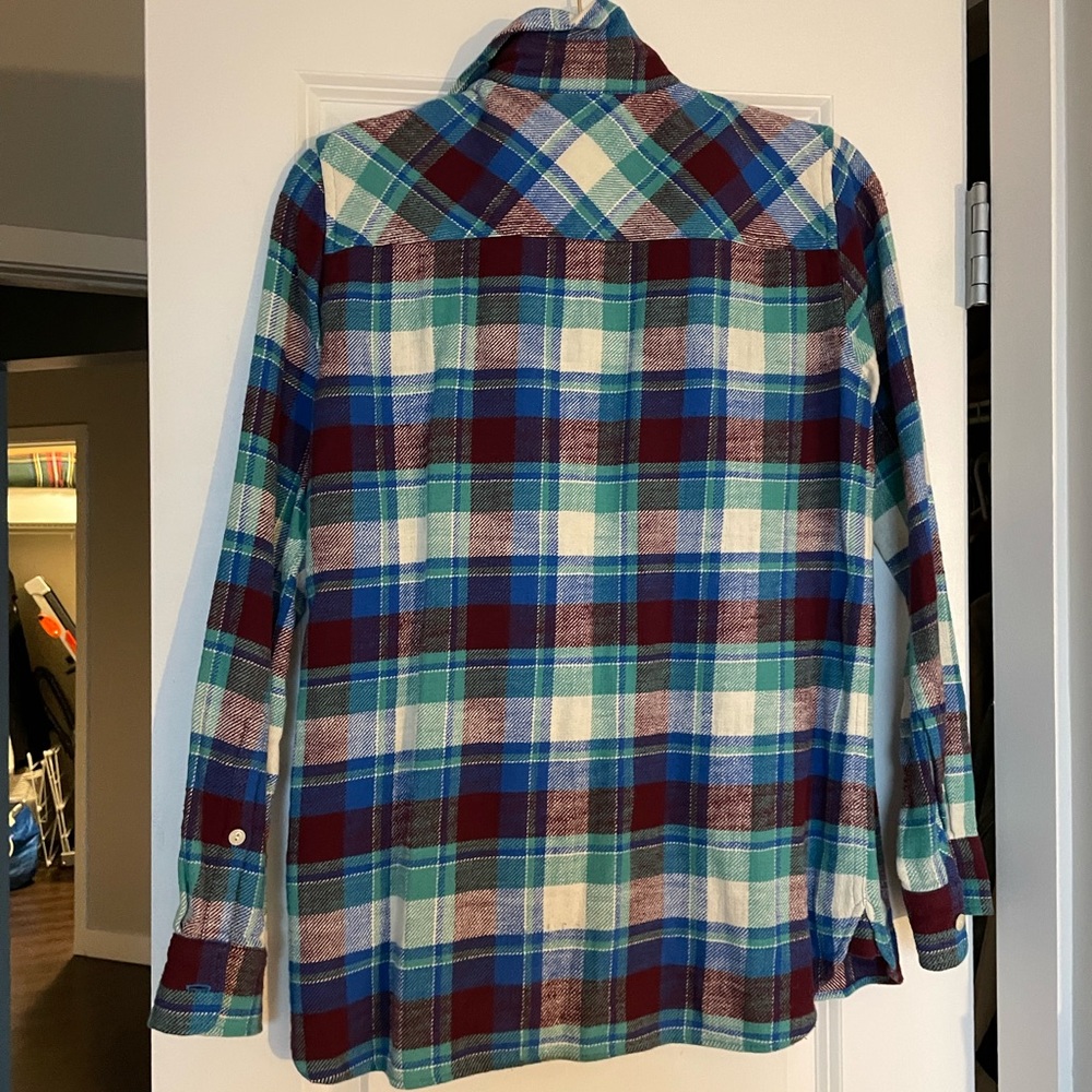 Jcrew Button Down Top, Size 4 - image 2